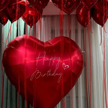 Шар Сердце 173 см