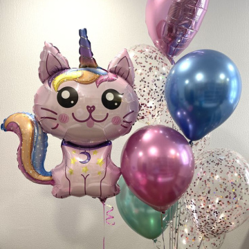 Композиция " Кот Единорог" 