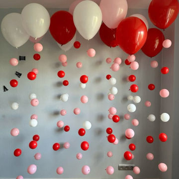 Шарики на леске " В день рождения" 